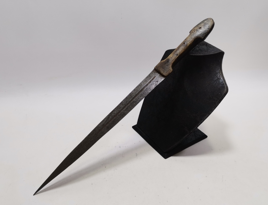 OSMANLI DÖNEMİ BOYNUZ SAPLI ÇERKES KAMASI