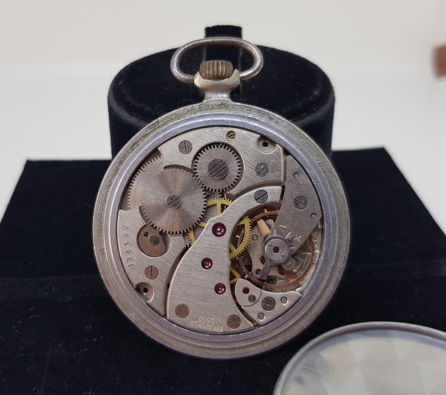 TECHNOS MARKA KURMALI ANTİKA CEP SAATİ