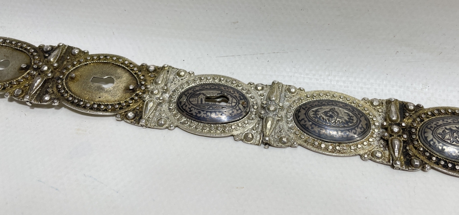 2. MAHMUT HAN DÖNEMİ ÇOK NADİR TUĞRALI VE PRİMİTİF ÇEŞNİLİ GELİN KEMERİ