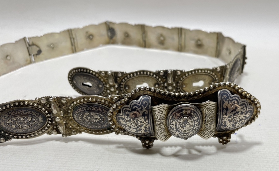 2. MAHMUT HAN DÖNEMİ ÇOK NADİR TUĞRALI VE PRİMİTİF ÇEŞNİLİ GELİN KEMERİ