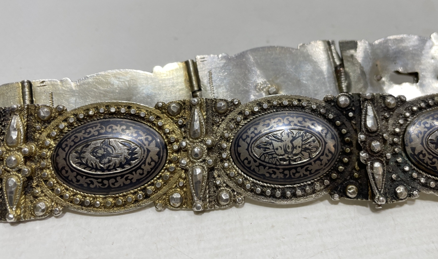 2. MAHMUT HAN DÖNEMİ ÇOK NADİR TUĞRALI VE PRİMİTİF ÇEŞNİLİ GELİN KEMERİ