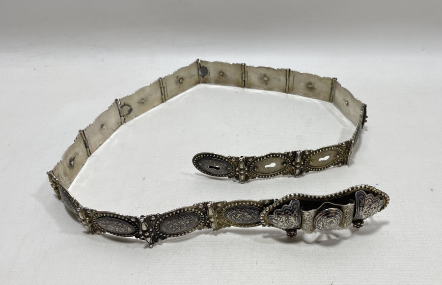 2. MAHMUT HAN DÖNEMİ ÇOK NADİR TUĞRALI VE PRİMİTİF ÇEŞNİLİ GELİN KEMERİ