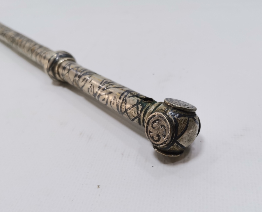 OSMANLI DÖNEMİ ESKİŞEHİR İŞİ SAVATLI ÇERKES KAMÇISI