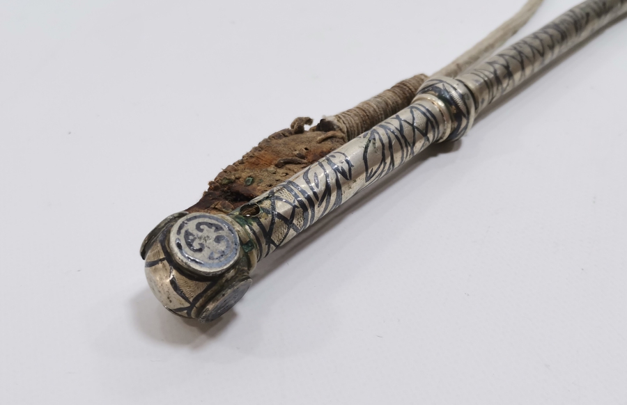 OSMANLI DÖNEMİ ESKİŞEHİR İŞİ SAVATLI ÇERKES KAMÇISI