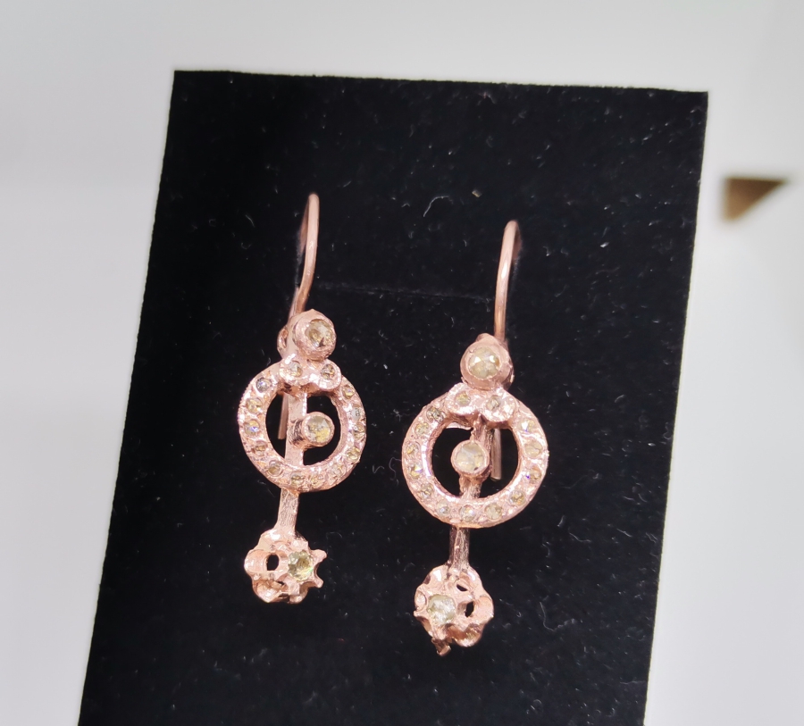 ELMAS TAŞLI OSMANLI MODEL KÜPE