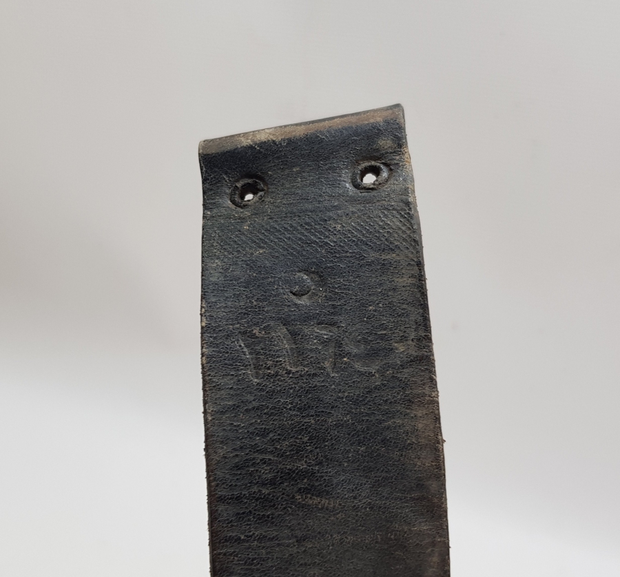 ÜZERİ OSMANLICA YAZILI OSMANLI DÖNEMİ SUBAY KEMERİ