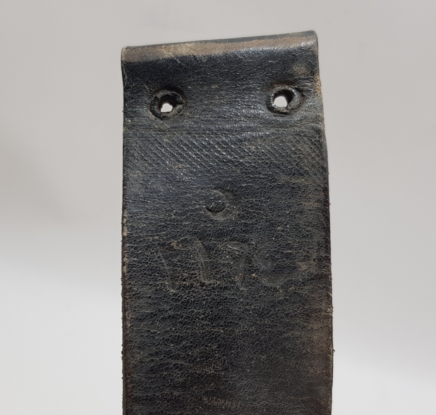 ÜZERİ OSMANLICA YAZILI OSMANLI DÖNEMİ SUBAY KEMERİ