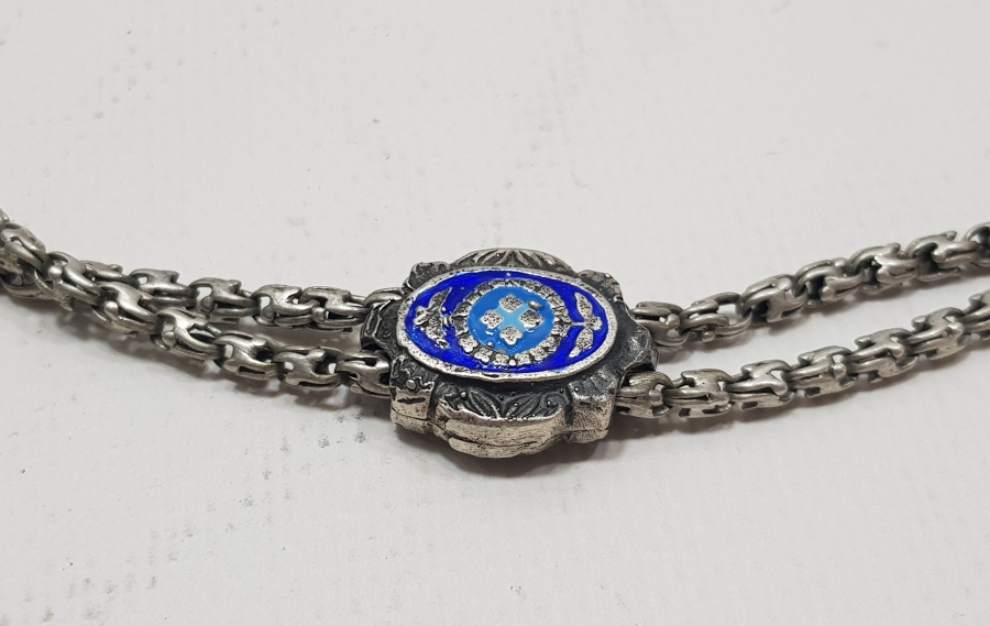 SÜRGÜSÜ MİNELİ OSMANLI DÖNEMİ ARNAVUT ZİNCİR CEP SAATİ KÖSTEĞİ