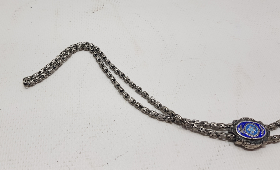 SÜRGÜSÜ MİNELİ OSMANLI DÖNEMİ ARNAVUT ZİNCİR CEP SAATİ KÖSTEĞİ