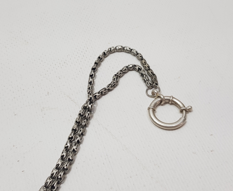 SÜRGÜSÜ MİNELİ OSMANLI DÖNEMİ ARNAVUT ZİNCİR CEP SAATİ KÖSTEĞİ