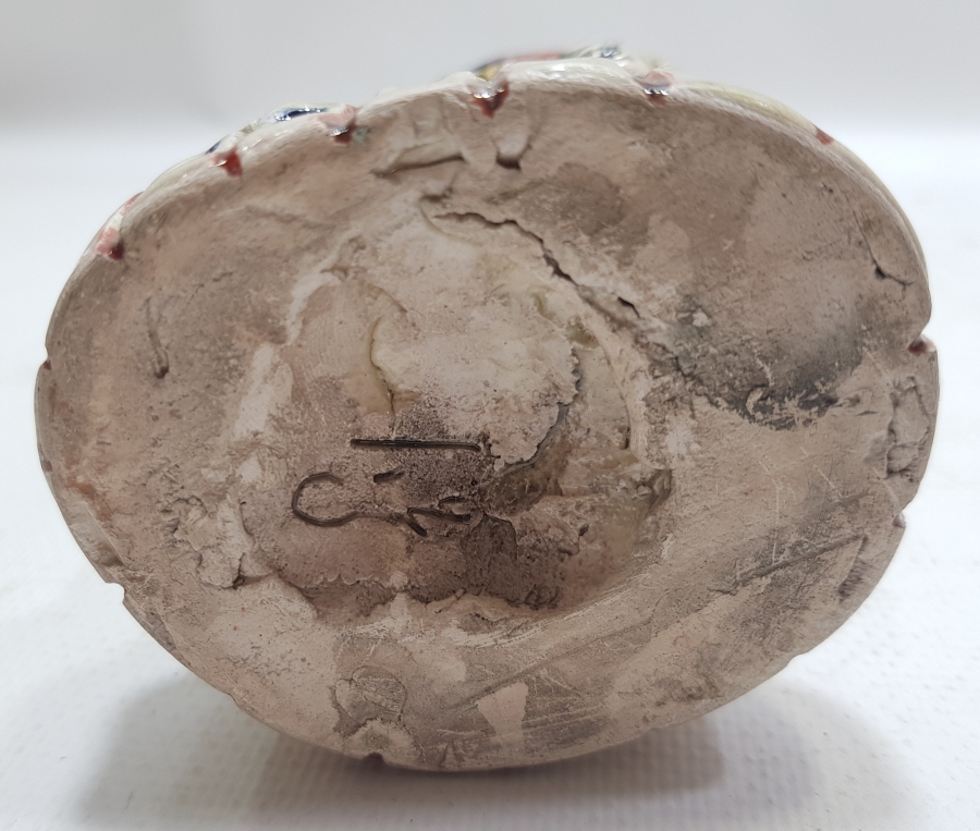 ÖMER CESUR USTA İMZALI ÇOK NADİR KÜTAHYA EFE FİGÜRÜ