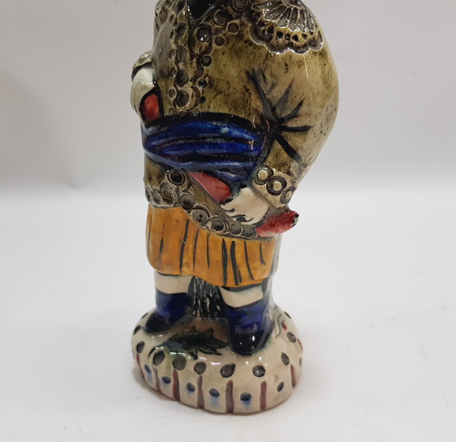 ÖMER CESUR USTA İMZALI ÇOK NADİR KÜTAHYA EFE FİGÜRÜ