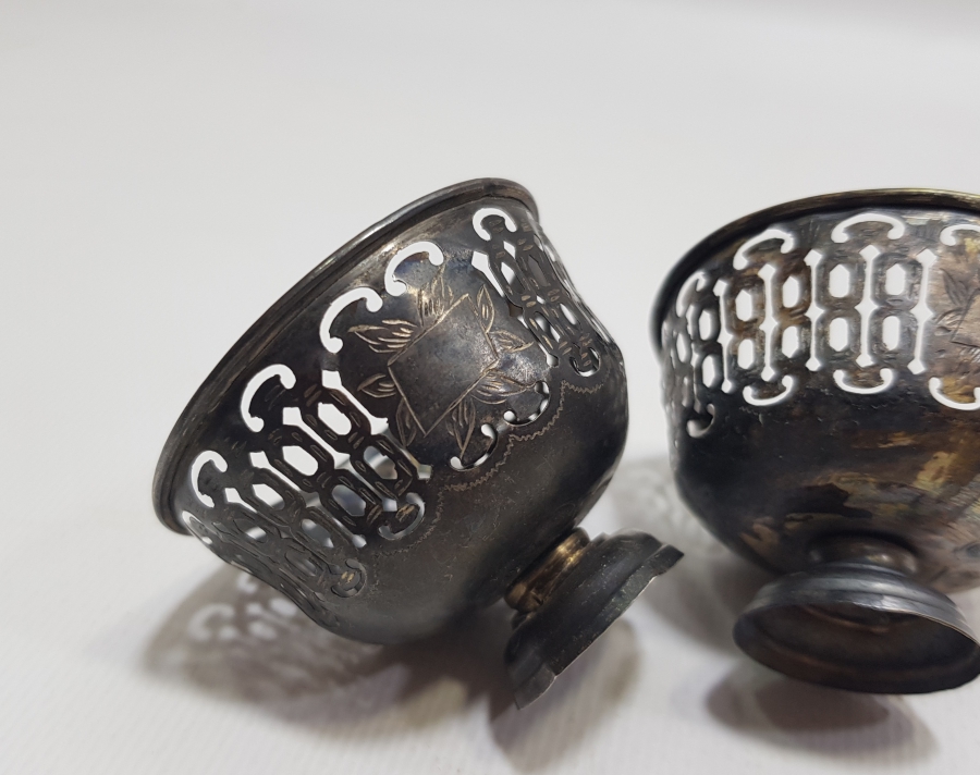 KALEM VE TESTERE İŞÇİLİKLİ OSMANLI DÖNEMİ ÇİFT FİNCAN ZARFI