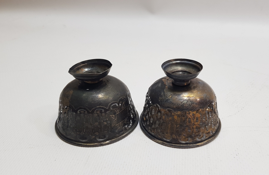 KALEM VE TESTERE İŞÇİLİKLİ OSMANLI DÖNEMİ ÇİFT FİNCAN ZARFI