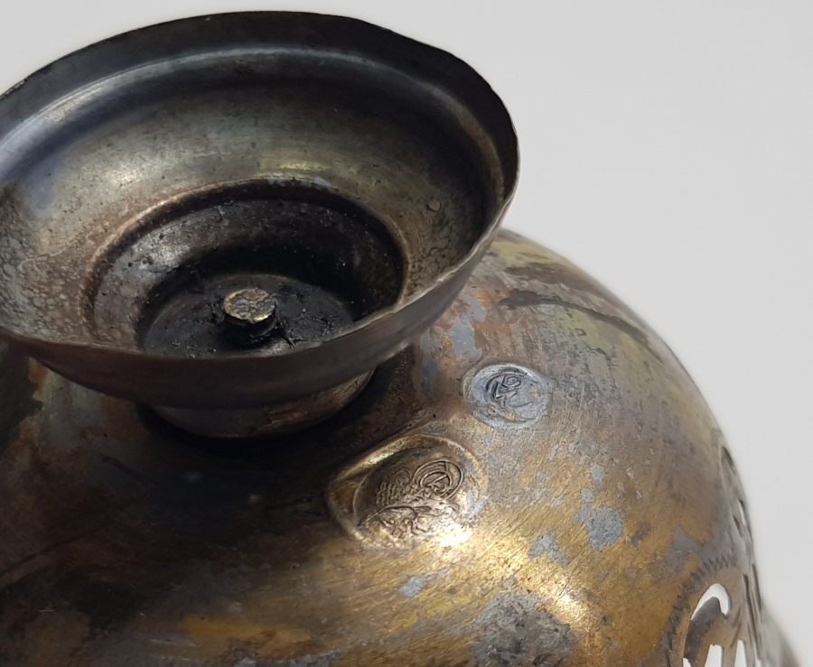 KALEM VE TESTERE İŞÇİLİKLİ OSMANLI DÖNEMİ ÇİFT FİNCAN ZARFI