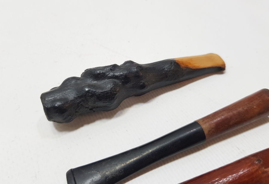 OSMANLI DÖNEMİ EL YAPIMI 3 ADET SİGARA AĞIZLIĞI