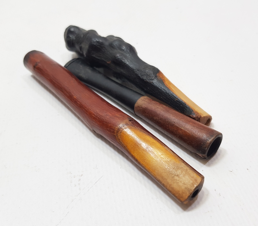 OSMANLI DÖNEMİ EL YAPIMI 3 ADET SİGARA AĞIZLIĞI