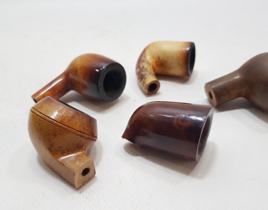 1900 BAŞLARI ANTİKA PİPO PARÇALARI LOTU