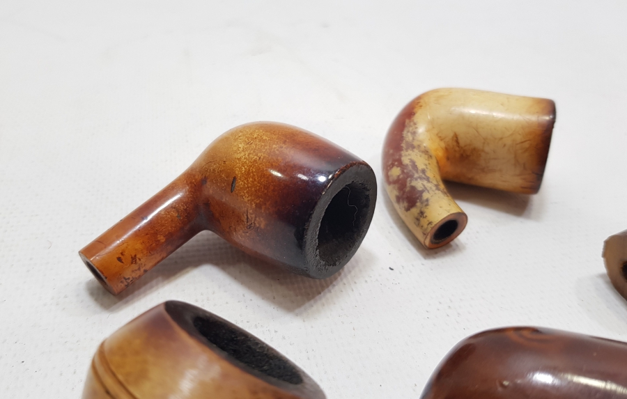 1900 BAŞLARI ANTİKA PİPO PARÇALARI LOTU