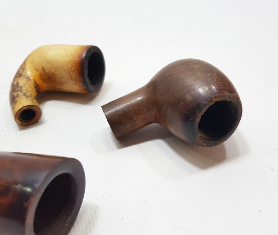 1900 BAŞLARI ANTİKA PİPO PARÇALARI LOTU