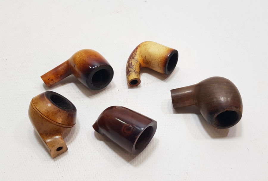 1900 BAŞLARI ANTİKA PİPO PARÇALARI LOTU