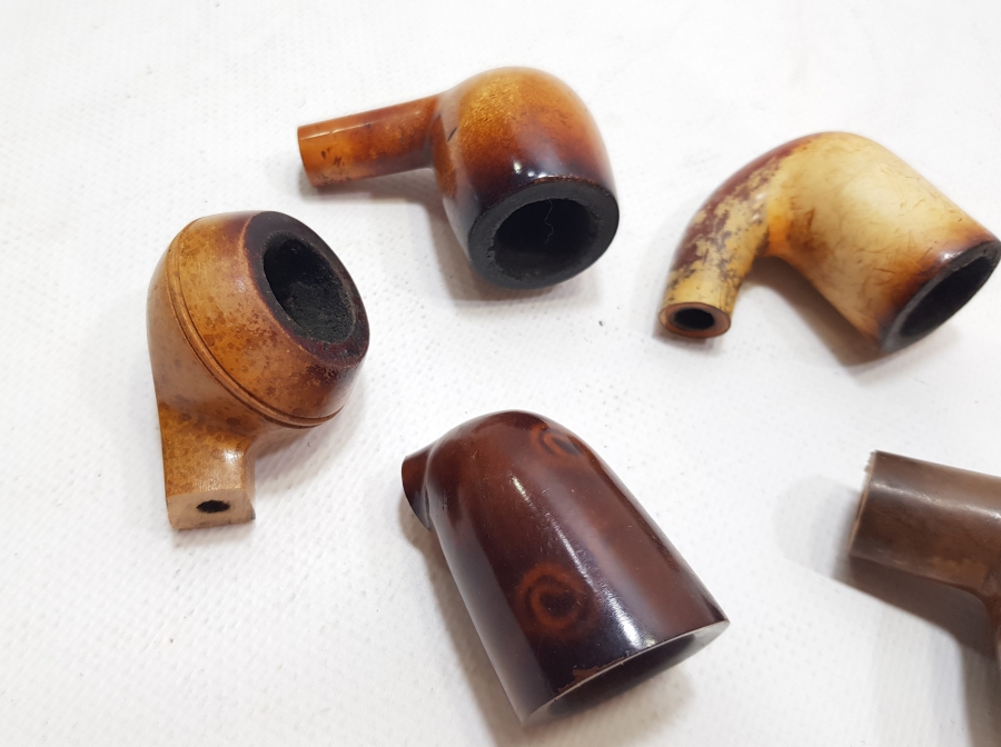 1900 BAŞLARI ANTİKA PİPO PARÇALARI LOTU