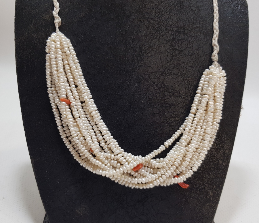 OSMANLI DÖNEMİ MERCANLI KUM İNCİ GERDANLIK