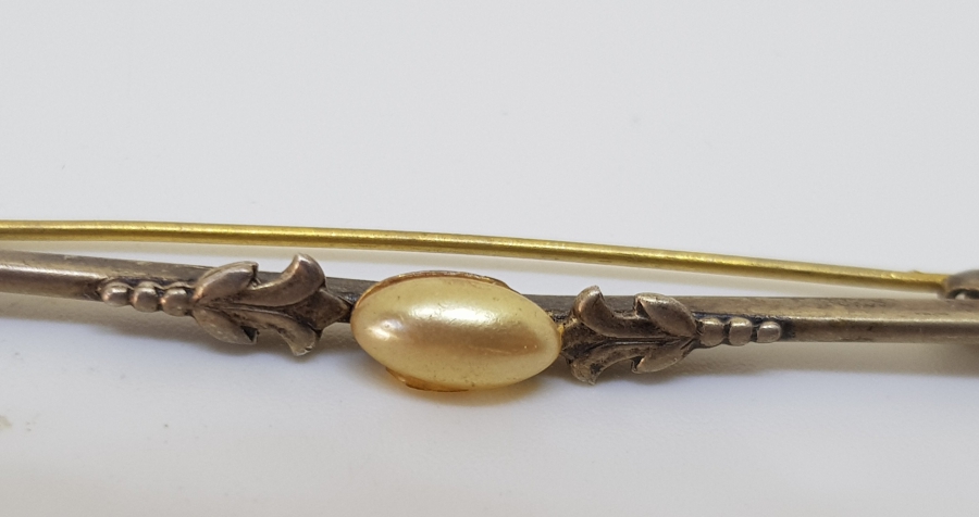 ANTİKA GÜMÜŞ BROŞ