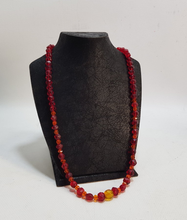 OSMANLI DÖNEMİ BEYKOZ CAM GERDANLIK