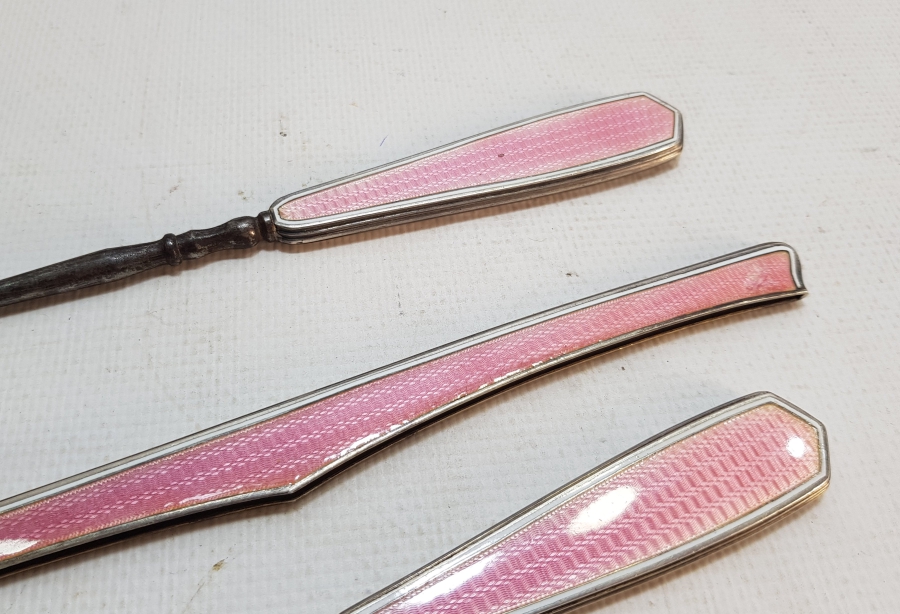 ANTİKA MİNELİ GÜMÜŞ BAKIM SETİ