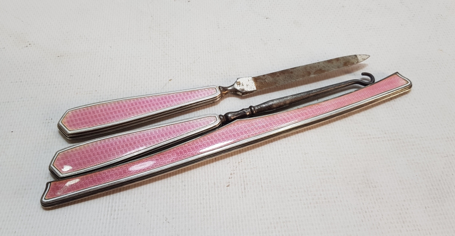 ANTİKA MİNELİ GÜMÜŞ BAKIM SETİ