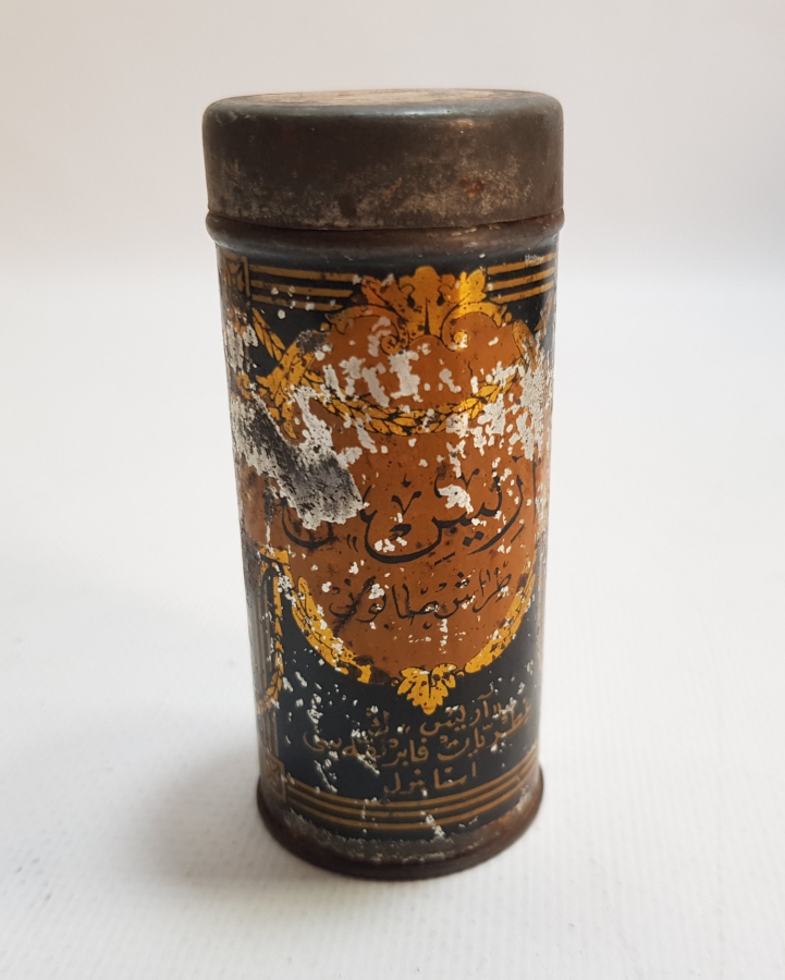 CONSTANTİNOPLE - OSMANLICA YAZILI TIRAŞ SABUNU KUTUSU