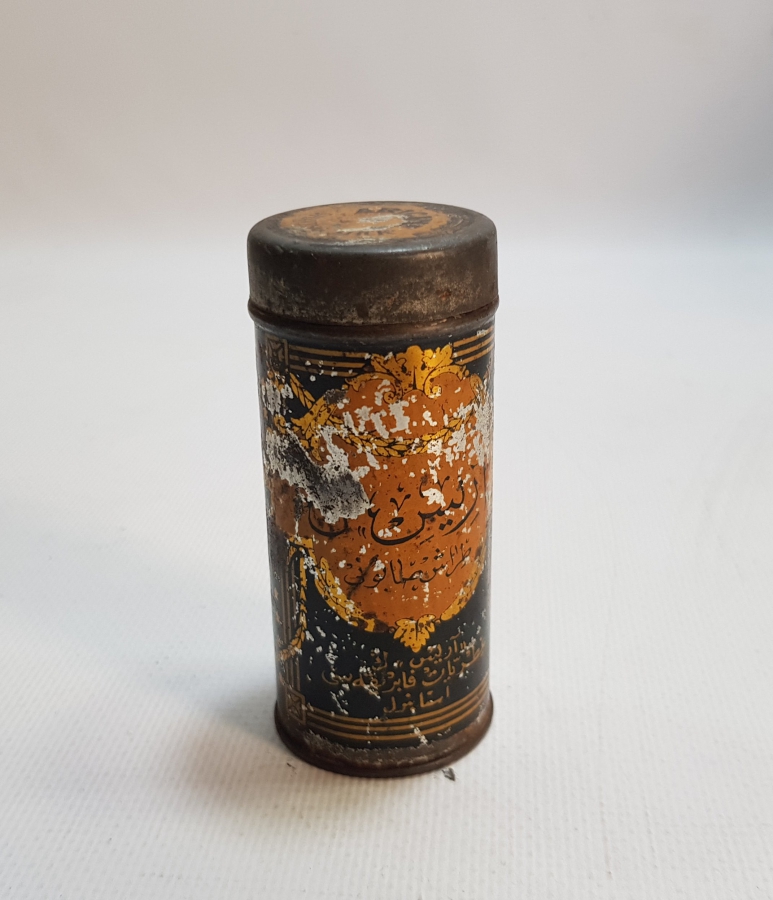 CONSTANTİNOPLE - OSMANLICA YAZILI TIRAŞ SABUNU KUTUSU