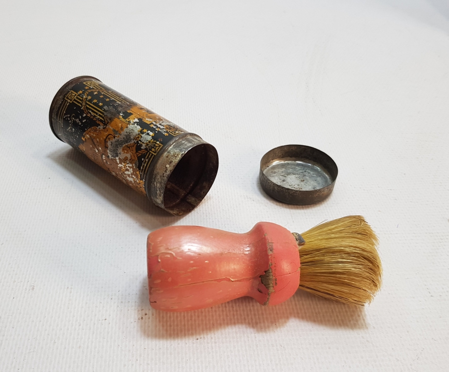 CONSTANTİNOPLE - OSMANLICA YAZILI TIRAŞ SABUNU KUTUSU