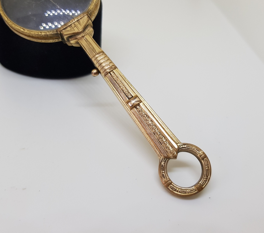 OSMANLI DÖNEMİ ALTIN KAPLAMA OKUMA GÖZLÜĞÜ - OPERA GÖZLÜĞÜ