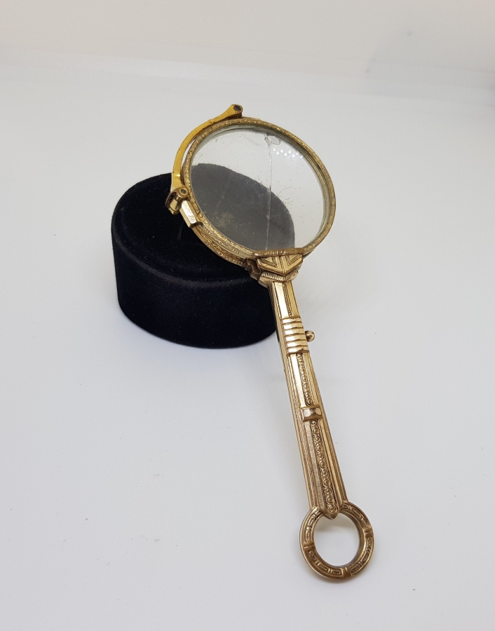 OSMANLI DÖNEMİ ALTIN KAPLAMA OKUMA GÖZLÜĞÜ - OPERA GÖZLÜĞÜ