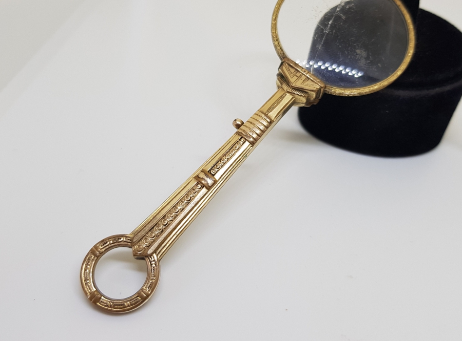 OSMANLI DÖNEMİ ALTIN KAPLAMA OKUMA GÖZLÜĞÜ - OPERA GÖZLÜĞÜ