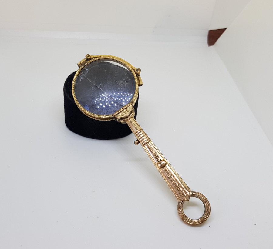 OSMANLI DÖNEMİ ALTIN KAPLAMA OKUMA GÖZLÜĞÜ - OPERA GÖZLÜĞÜ