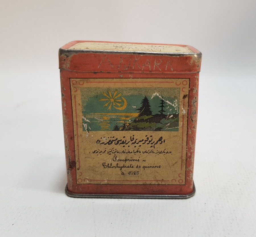 OSMANLICA YAZILI İLAÇ KUTUSU