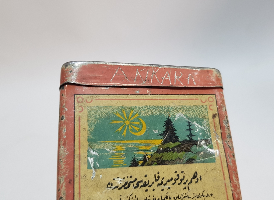 OSMANLICA YAZILI İLAÇ KUTUSU