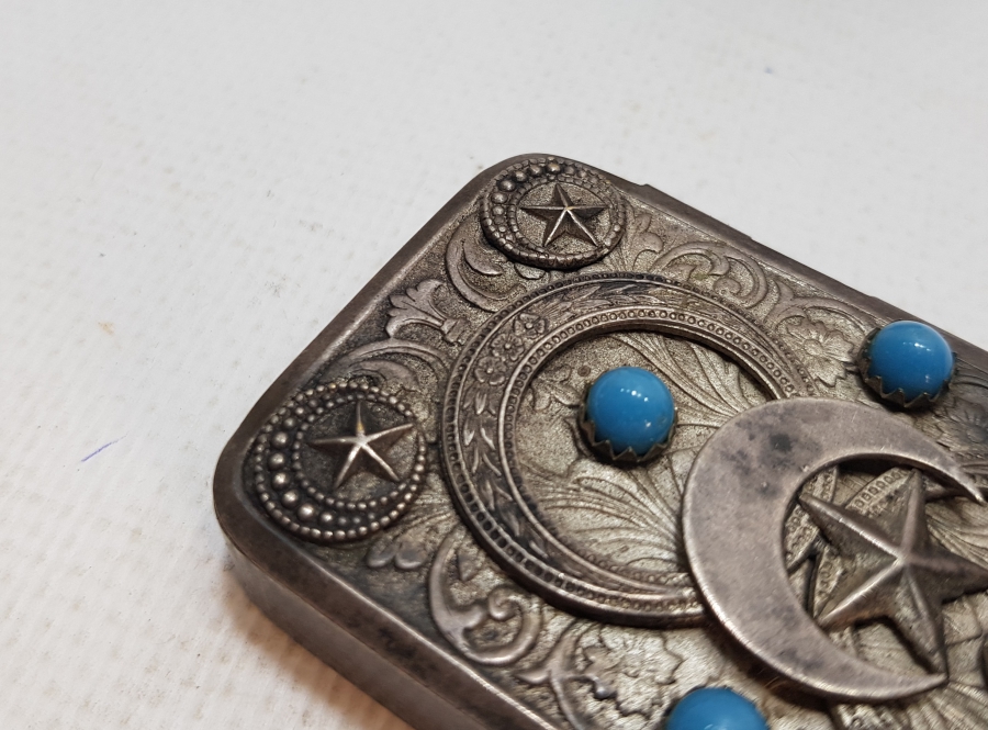 OSMANLI DÖNEMİ AY YILDIZLI ENFİYE KUTUSU