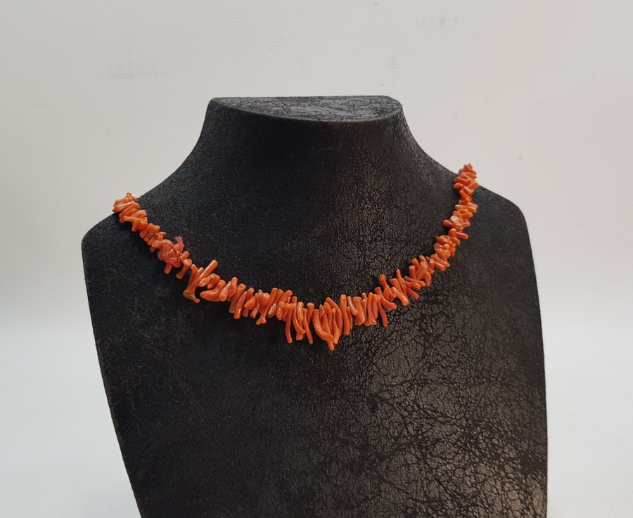 OSMANLI DÖNEMİ MERCAN TAŞLI GERDANLIK