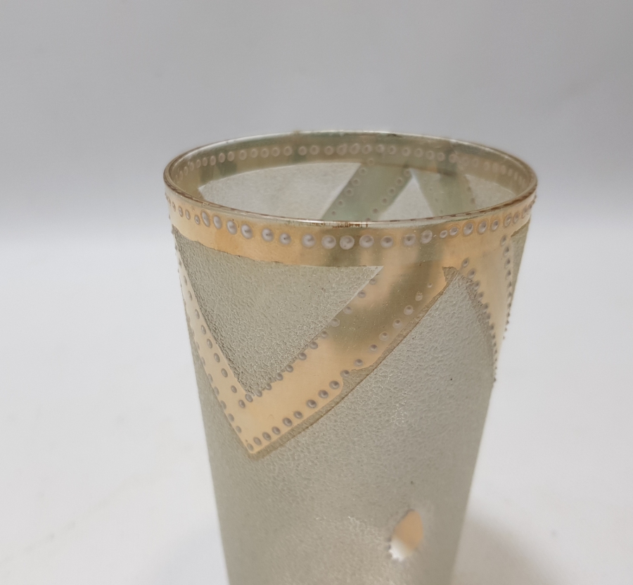 OSMANLI DÖNEMİ NADİR FORMDA ŞERBET BARDAĞI