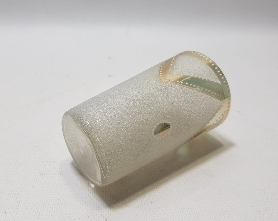 OSMANLI DÖNEMİ NADİR FORMDA ŞERBET BARDAĞI