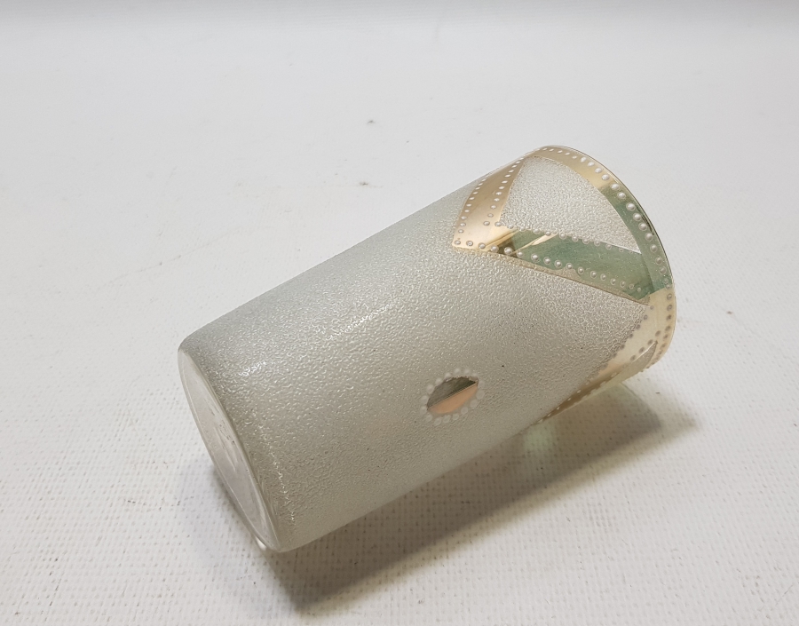 OSMANLI DÖNEMİ NADİR FORMDA ŞERBET BARDAĞI