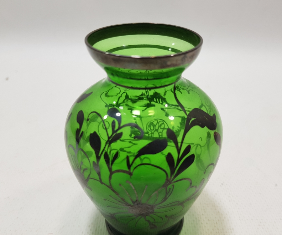 GÜMÜŞ GİYDİRME BOHEM VAZO