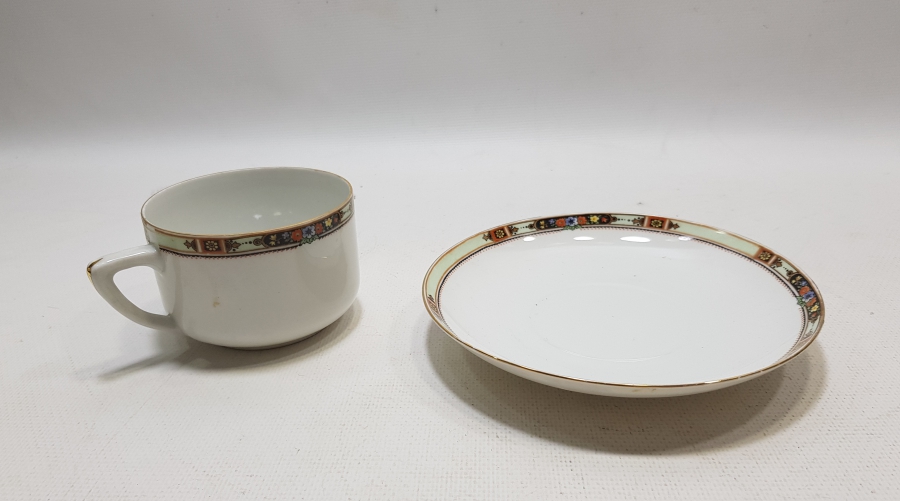 OSMANLI DÖNEMİ SAMUEL MITRANI & FILS STAMBUL DAMGALI FİNCAN