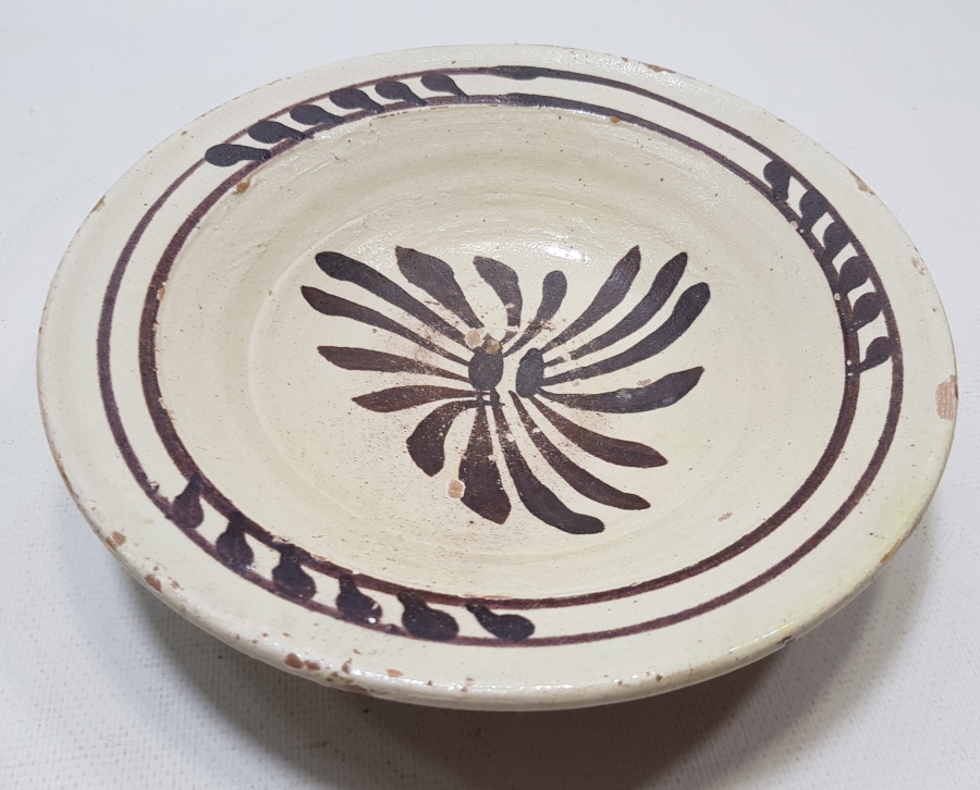 OSMANLI DÖNEMİ ÇOK NADİR SÜLÜKLÜ ÇANAKKALE TABAK