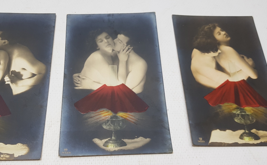 EROTİK SEVDA KARTPOSTALLARI LOTU