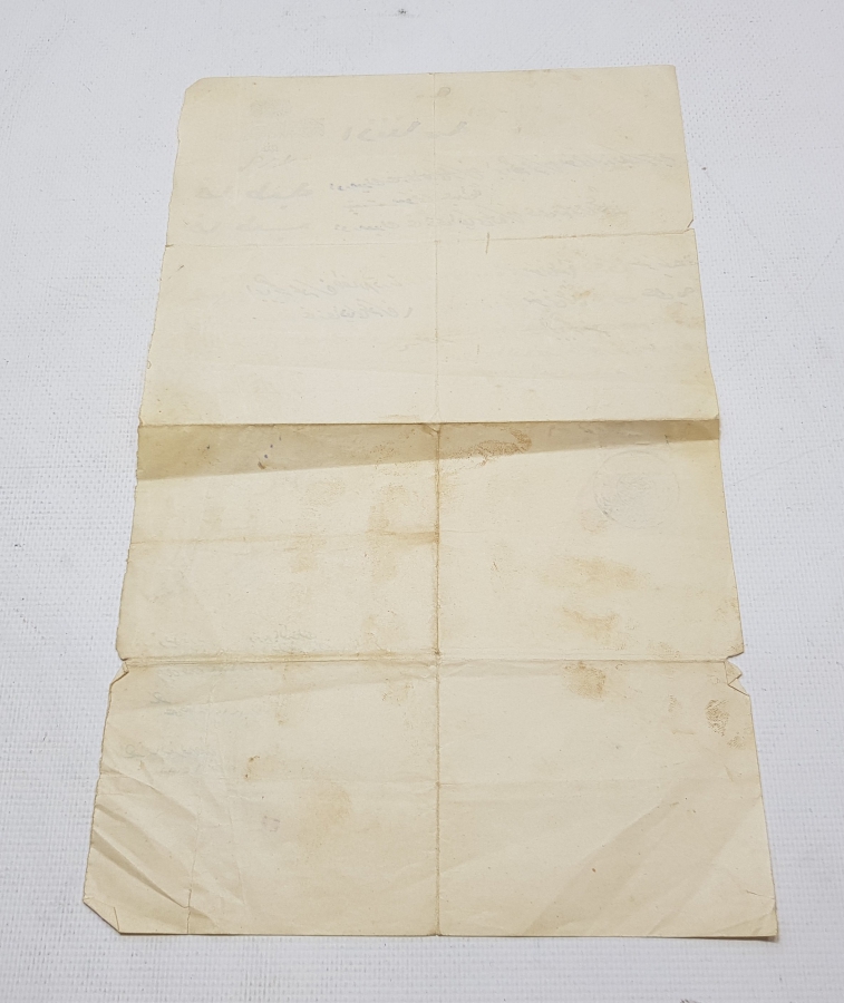 OSMANLICA EVLİLİK İZİNNAMESİ